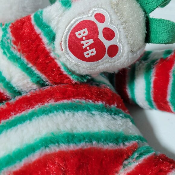 Build a Bear Peppermint Twist Sloth 16 inch Plush Christmas Stuffed Animal Toy - Picture 4 of 6